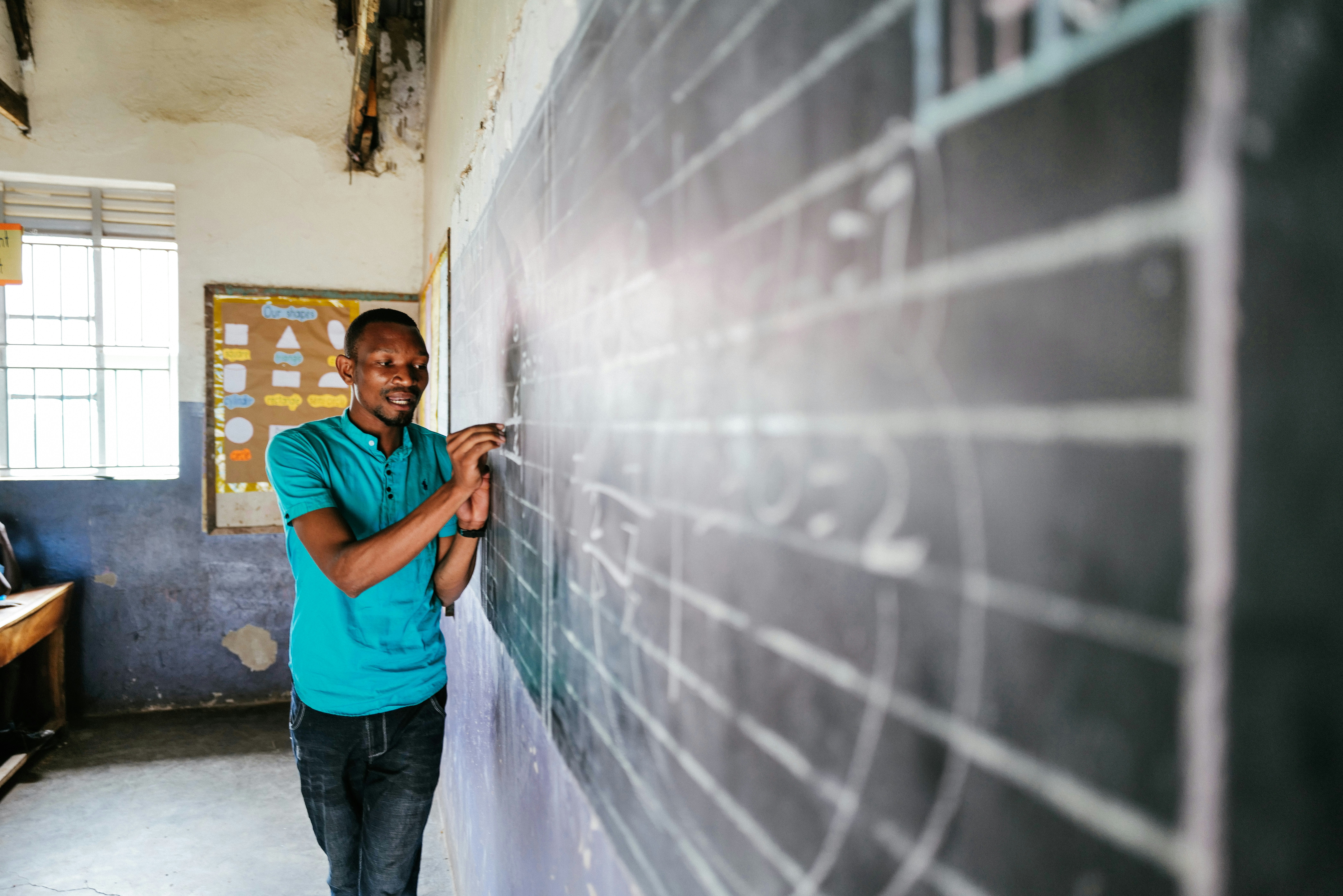 Students learning